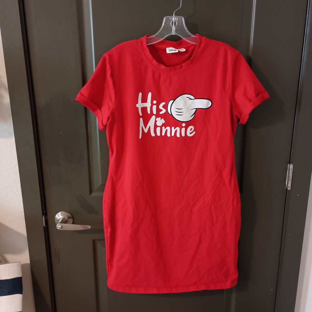 Disney Red T-Shirt Dress